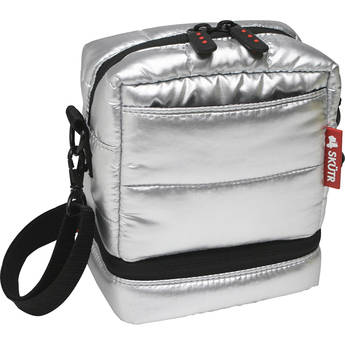 Skutr Camera Bag for Fujifilm Instax Mini 8 or Polaroid 300 (Silver)
