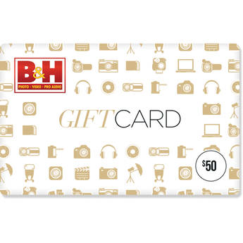 B&H Photo Video $50 Gift Card