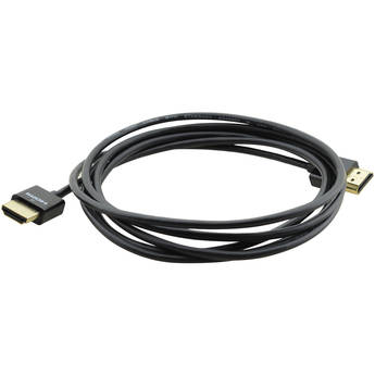 Kramer C-HM/HM/PICO/BK-2 Ultra-Slim Flexible High-Speed HDMI Cable with Ethernet (Black, 2')