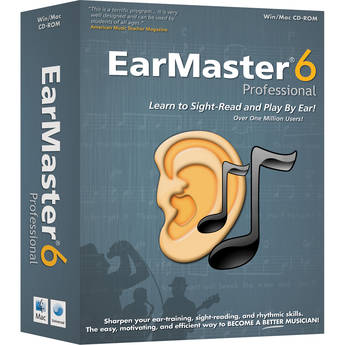 EarMaster Pro 6 - Sight-Singing and Ear Training Software (Download, Educational Version, 5 Station Lab)