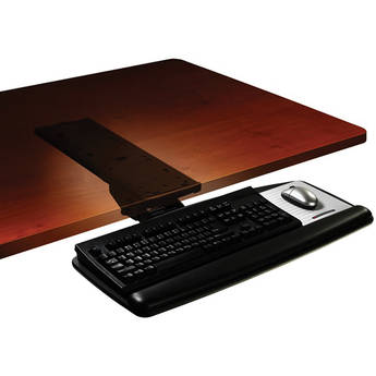 3M AKT60LE Adjustable Keyboard Tray with Knob-Adjust Arm