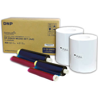 DNP DS6204x6 4 x 6" Roll Media for DS620A Printer (2-Pack)