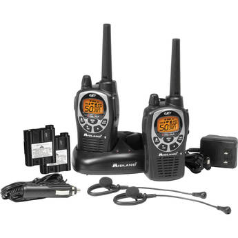 Midland GXT1000VP4 2-Way Compact Communication Radio (Pair)
