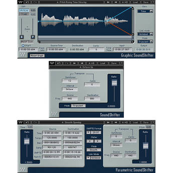 Waves SoundShifter - Pitch and Time-Shift Plug-In (Native/SoundGrid, Download)