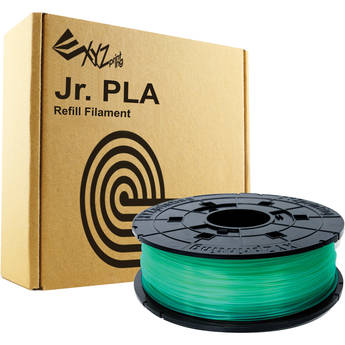 XYZprinting 1.75mm PLA Filament (600g, Clear Green)