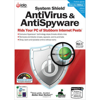iolo technologies System Shield AntiVirus and AntiSpyware (Whole Home License)