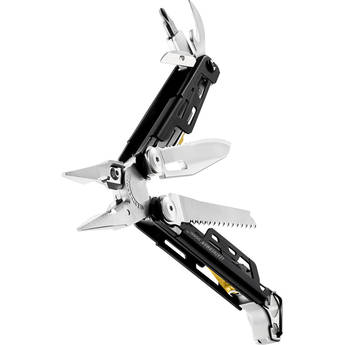 Leatherman Signal Multi-Tool with Black Nylon Sheath (Stainless, Clamshell Packaging)