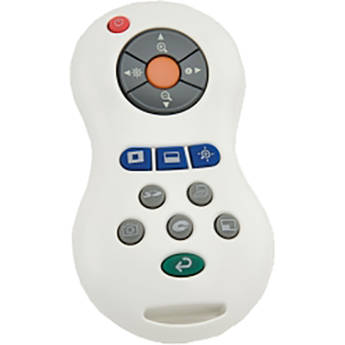 Elmo RC-VHY IR Replacement Remote Control for TT-12/TT-12i Camera (White)