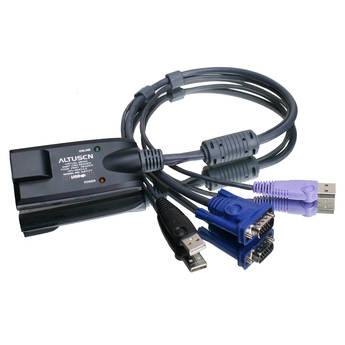 ATEN VGA USB Virtual Media KVM Adapter Cable with Smart Card Reader (CPU Module)