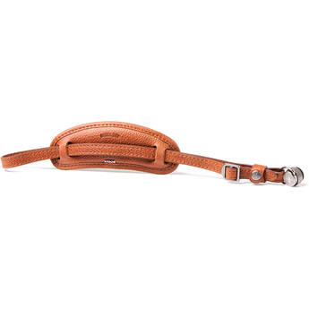 Barber Shop Tight Contour Camera Hand Strap (Grained Brown Leather)