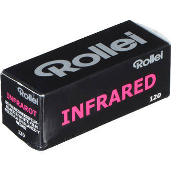 Rollei Infrared 400 Black and White Negative Film (120 Roll Film, Boxed)