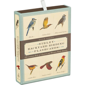 Sibley Guides Backyard Birding Flashcards: 100 Common Birds of North America