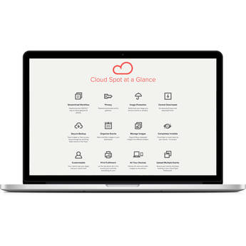 Cloud Spot Starter Cloud Storage 12-Month Subscription Plan (Download, 200GB of Storage)