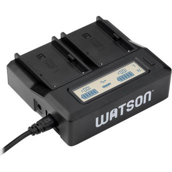 Watson Duo LCD Charger for BP-U Series Batteries