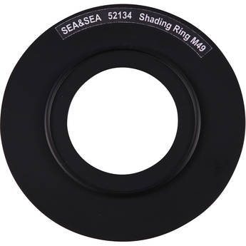 Sea & Sea Anti-Reflective Shading Ring M49 for Sony SEL16F28 16mm f/2.8 Lens in ML Dome Port