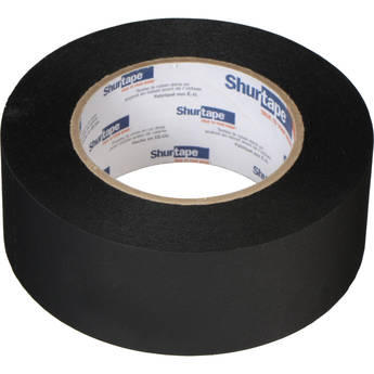 Permacel/Shurtape Paper Photographic Masking Tape (2" x 60 yd, Black)