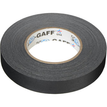 ProTapes Pro Gaffer Tape (1" x 55 yd, Black)