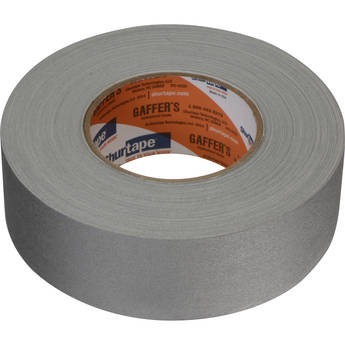 Permacel/Shurtape P-672 Professional Gaffer Tape - 2.0" x 50 Yds (Gray)