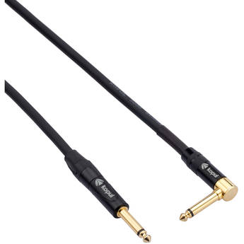 Kopul Premium Performance 3000 Series 1/4" Male Right Angle to 1/4" Male Instrument Cable (10')