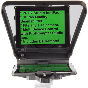 ProPrompter HDi Pro2 Teleprompter with Universal Mount for iPad, iPad Air, iPad mini, Smartphones and Most Android Tablets