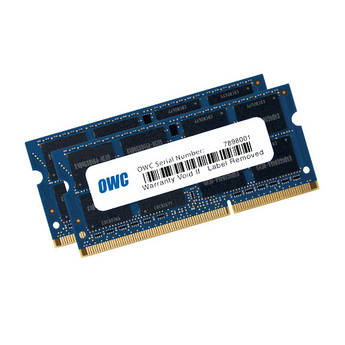 OWC 16GB DDR3 1333 MHz SODIMM Memory Kit (2 x 8GB, Mac)