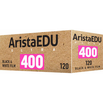 Arista EDU Ultra 400 Black and White Negative Film (120 Roll Film)