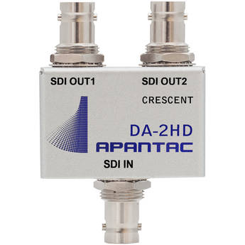 Apantac Passive 1 x 2 Triple-Rate 16-Channel DA for 3G/HD/SD-SDI, CVBS and ASI