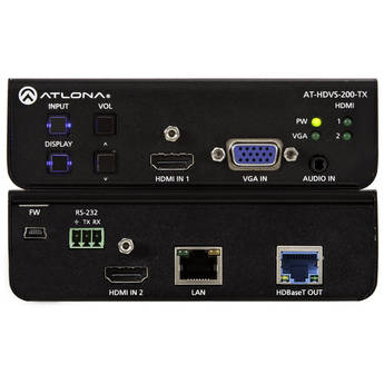 Atlona AT-HDVS-200-TX Three-Input HDMI/VGA to HDBaseT Switcher (PoE)