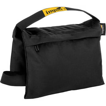 Impact Filled Saddle Sandbag (15 lb, Black)