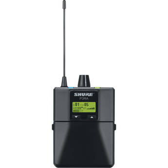 Shure P3RA Wireless Bodypack Receiver for PSM300 System (H20: 518-542 MHz)