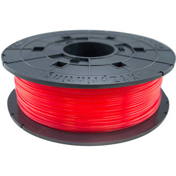 XYZprinting 1.75mm PLA Filament (600g, Clear Red)