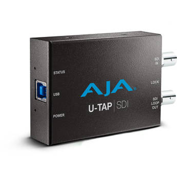 AJA U-TAP USB 3.0 (3.2 Gen 1) Powered SDI Capture Device