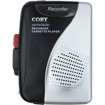 Coby AM/FM Cassette Recorder