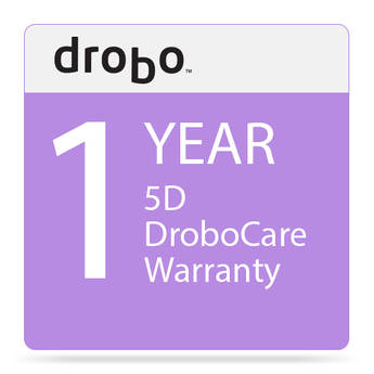 Drobo 1-Year DroboCare Renewal Warranty for the Drobo 5D and 5Dt