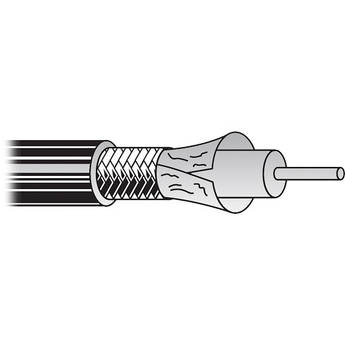 Belden 1694A RG6 Low Loss Serial Digital Coaxial Cable (1000', Red)