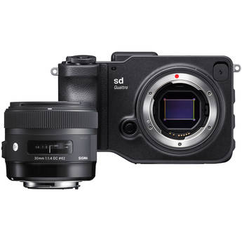 Sigma sd Quattro Mirrorless Camera with 30mm Lens