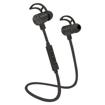 POM GEAR Pro2GO P-One Wireless Bluetooth Noise-Cancelling Earbuds (Black)