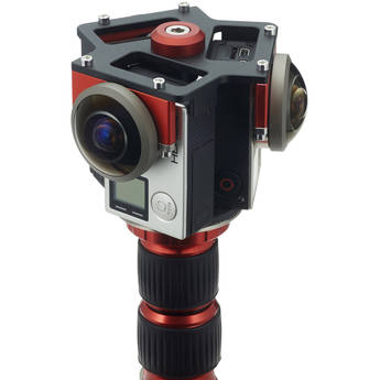 Entaniya Fisheye Rig for Three GoPro HERO4 Black Cameras