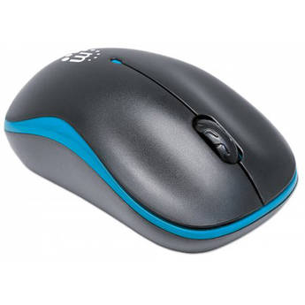 Manhattan Success Wireless Mouse (Blue/Black)