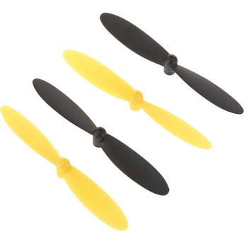 DROMIDA Propellers for KODO HD FPV Drones (Set of 4, Black/Yellow)