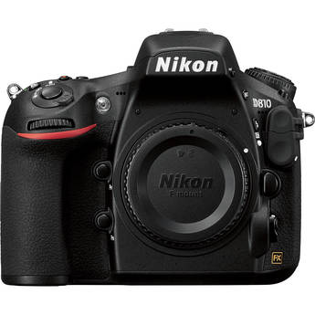 Nikon D810 DSLR Camera (Body Only, Refurbished by Nikon USA)