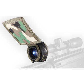 Flex Sun Shade Universal Riflescope Sun Shade (Woodland Camo)