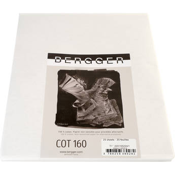 Bergger COT 160 Paper (8 x 10", 25 Sheets)