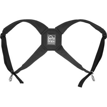 PortaBrace AH-2L Padded Audio Harness with Belt (Large) - for Audio Equipment Cases