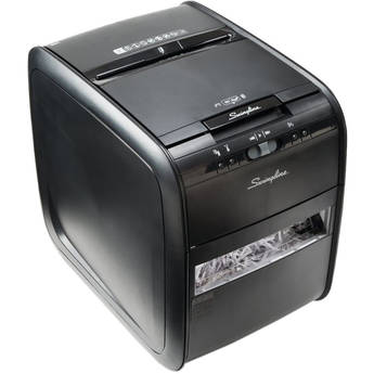 Swingline Stack-and-Shred 80X Cross-Cut Auto-Feed Shredder (80 Sheets, 1 User)