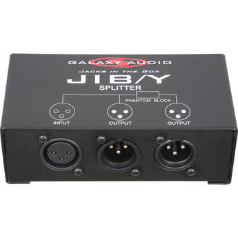 Galaxy Audio JIB/Y Jack In The Box Microphone Splitter