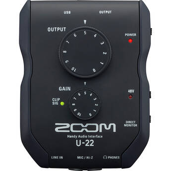 Zoom U-22 USB-B Audio Interface