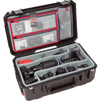 SKB iSeries 2011-7 Case with Think Tank Photo Dividers & Lid Organizer (Black)