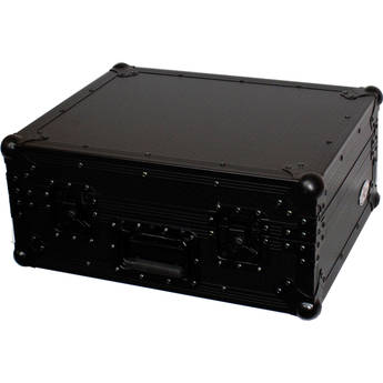 ProX T-TTBL Case for SL1200-Style Turntable (Black on Black)