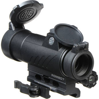 SIG SAUER 1x30 Romeo7 Full-Size Red-Dot Sight (Red-Dot Illuminated Reticle, Graphite)